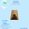 Ống luồn đi dây điệnn đi dây điện thẩm mỹ màu vân gỗ