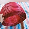 Natural bamboo strips Colorful - dyed options for weaving and decoration.