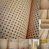 Cane Rattan Webbing Roll Mesh Hexagon/ Square Woven sheet for Furniture