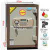 Két sắt Genkin Korea KCC60 điện tử
