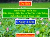Tour du lịch Hải Phòng Miền Tây 5 ngày 4 đêm, Alo: 0934247166