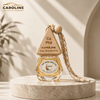 Chai Treo Tinh Dầu Xe Hơi CAROLINE 10ml - Hương Thiên Nhiên, Tự Khuếch Tán, Khử Mùi Ô Tô Cao Cấp