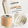 Nước Hoa Xe Hơi CAROLINE Cao Cấp (50ml/100ml) - Hương HINOKI Khử Mùi Hiệu Quả, Lưu Hương Lâu