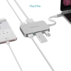 Dodocool DC31S -Hub chuyển đổi USB Type-C ra 3 USB 3.0 với 1 cổng HDMI cho MacBook/MacBook Pro/Google Chromebook Pixel