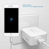 Dodocool DA56WEU - Bộ sạc tích hợp công nghệ sạc nhanh Quick charge 3.0, tiêu chuẩn Châu âu