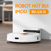 ROBOT HÚT BỤI IMOU RV1C, LỰC HÚT 2700PA, PIN 3000MAH, SỬ DỤNG APP IMOU QUẢN LÝ.