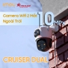 Camera 2 Mắt Ngoài Trời IMOU Cruiser Dual 10MP IPC-S7XP-10M0WED