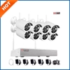 Bộ Camera Không Dây NVR KIT HKCAM IP-PRO N98K - 8 Mắt 1 Đầu Ghi - 1.3M 960P Đa Năng