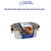 Hộp thực phẩm Likado inox 304 nắp gài trong suốt dung tích 420ml, 1000ml, 1600ml