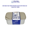 Hộp thực phẩm trữ đông Likado inox 304 nắp thông hơi dung tích 300ml, 500ml, 1100ml, 2400ml
