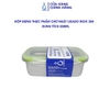 Hộp thực phẩm chữ nhật Likado inox 304 dung tích 350ml, 550ML, 850ml, 2800ml