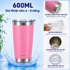 Cốc Giữ Nhiệt Likado thép không rỉ 304 dung tích 380ml/600ml