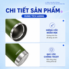 Cốc Giữ Nhiệt Likado thép không rỉ 304 dung tích 380ml/600ml