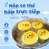 Hộp thủy tinh Likado trữ đồ ăn dặm cho bé có vạch chia, nắp silicone an toàn