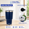 Bình giữ nhiệt Likado inox 304 có ống hút dung tích 890ml