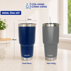 Bình giữ nhiệt Likado inox 304 có ống hút dung tích 890ml