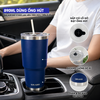 Bình giữ nhiệt Likado inox 304 có ống hút dung tích 890ml