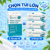 Khăn lau mặt dùng 1 lần spa dạng rút túi lớn 240 TỜ LIKADO kích thước (20x20cm)
