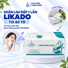 Khăn lau mặt dùng 1 lần spa (80 khăn) dạng rút LIKADO kích thước (20x20cm)(1 túi)