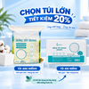 Bông tẩy trang Likado túi 600 miếng kích thước 6cmx5cm