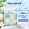 Bông tẩy trang Likado túi 600 miếng kích thước 6cmx5cm