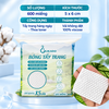 Bông tẩy trang Likado túi 600 miếng kích thước 6cmx5cm