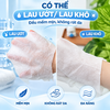 Khăn khô đa năng Likado 400 tờ 100% cotton kích thước 15*20cm
