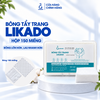 Bông tẩy trang Likado dạng hộp 150 miếng bông tự nhiên (6cm x 8cm)