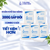 Combo 5 gói  khăn vải đa năng Likado 300g gấp đôi