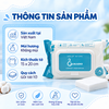 Khăn ướt không mùi cho bé Likado mới siêu mịn 1 hộp 100 miếng kt 15x20cm