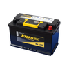 Ắc Quy AtlasBX MF 58043 12V 80Ah ( Atlas 80A cọc thấp/ chìm/ thụt)
