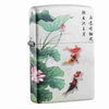 Zippo cá Koi hộp giấy