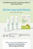 1 chai Xịt kháng vi khuẩn khoang miệng chiết xuất từ keo ong xanh Brazil chứa chất kháng khuẩn tự nhiên artephylline C giúp ngăn hôi miệng, hơi thở thơm mát, giảm viêm họng và ho khang (30 ml x 1 chai) - Atomy Green Propolis Spray - 애터미 그린 프로폴리스 스프레이 - Атоми Зеленый спрей с прополисом