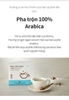Cà phê sữa hoà tan từ hạt cafe 100% Arabica, được sấy đông khô giữ nguyên hương vị thơm ngon độc đáo kết hợp casein từ sữa bò tươi đậm đà - Atomy Cafe Arabica 16g x 50 gói -  애터미 카페 아라비카 50T  Атоми Кофе Арабика 50 шт