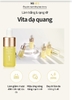 Set 4 lọ tế bào gốc chứa tinh chất  làm trắng da từ Vitamin C - Atomy Synergy Ampoule Vita Luminous Set - 애터미 시너지 앰플 비타 루미너스 세트 - Набор светящихся ампул Atomy Synergy Ampoule Vita