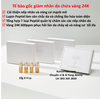 Set 4 lọ tế bào gốc chứ Tinh chất vàng 24K nâng cơ, và làm trắng - Atomy Syneru Ampoule 24K Gold Infusion Set - 애터미 시너지 앰플 24케이 골드 인퓨젼 세트 - Atomy Syneru Ampoule 24K Gold Инфузионный набор (10g x 4 lọ)