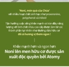 Nước ép trái nhàu hữu cơ  giàu khoáng chất và hoạt tính sinh học, nhiều chất chống oxy hoá cao, đậm đà dinh dưỡng và được loại bỏ mùi khó chịu của trái nhàu(40g x 20 gói) - Atomy Organic Fermented Noni Concentrate - 애터미 유기농발효노니농축액 - Атоми Ферментированный концентрат Нони