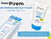 Kem Chống Nắng Vật Lý phù hợp với cả làn da nhạy cảm -  Make P:rem UV Defense Me Calming Sun Cream SPF50+ PA++++ 50ml