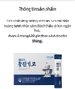 Tinh chất  phục hồi sinh lực và thể lực mạnh mẽ, tinh thần sản khoái cho người già, lao tâm lao lực, cần phục hồi sau bệnh (là phương thuốc đông y bí truyền Hàn Quốc được sắc trong 120 giờ) (12g x 30 gói) - Atomy Hwaljingigo Saengjihwang - 애터미 활진기고 - Atomy Хвальджингиго Сэнджихван