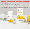 Viên uống bổ sung Acid Folic thiết yếu cho mẹ bầu và phụ nữ tuổi sanh đẻ cần thiết cho sự hình thành tế bào thần kinh và tế bào máu của thai nhi, hạn chế khuyết tật thai nhi  - (300 mg x 60 viên) - Atomy Folic Acid From Lemon Extract - 레몬추출물에서 추출한 애터미 엽산 - Атоми Фолиевая кислота из экстракта лимона