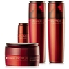 Set dưỡng ẩm và làm chậm lão hoá da - DeAGE Charmzone Deage Red Edition - 참존 디에이지 레드 에디션 3종 세트 + 사은품 + 쇼핑백 선물 스킨 로션 크림