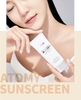 Kem chống nắng lâu trôi (màu da) cho mọi loại da, mềm mịn, dưỡng ẩm, bảo vệ 12h với chỉ số chống nắng cao SPF50+ PA+++  60ml  - Atomy Sunscreen    - 애터미 선크림 화이트 - Атоми Солнцезащитный Крем