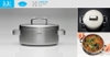 Bộ nồi nấu ăn bằng thép không rỉ STS 316 - Atomy Medi Cook