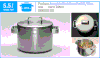 Nồi bằng thép không rỉ STS316 5.5 lít- Atomy Medi Cook 5.5L