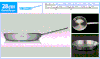 Chảo bằng thép không rỉ STS316 - Atomy Medi Cook 28cm Fry Pan