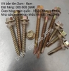 Vít bắn tôn mạ kẽm 2cm, 3cm, 4cm, 5cm, 6cm, 7cm giá rẻ