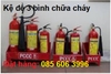 Kệ để 3 bình chữa cháy