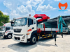 Xe tải Dongfeng KL270 gắn cẩu SANY PALFINGER SPK 32080 góc ba phần tư
