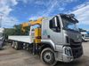 Xe Chenglong H5 bạc gắn cẩu XCMG SQS200-6 trong ảnh tham chiếu góc trước
