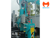 Cụm cần điều khiển và đường ống thủy lực tại bệ cẩu